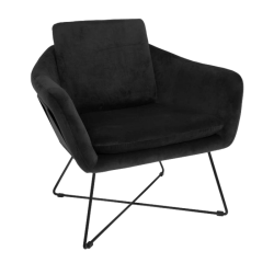 Cosmo Lounge-Sessel schwarz