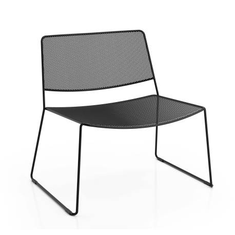 EliaLounge-Sessel schwarz