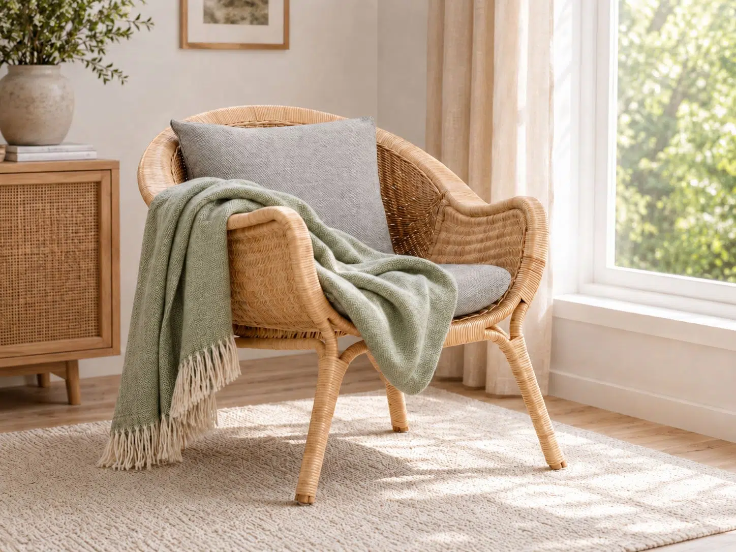 Ambiance Decke grün mit Breda Comfort Sessel